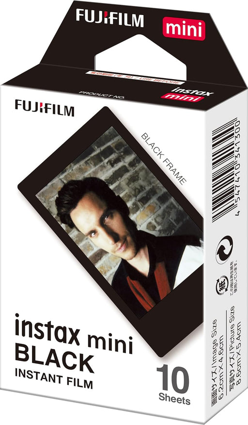 Fujifilm Instax Designer Film for Mini Cameras (Black/10 Shots)